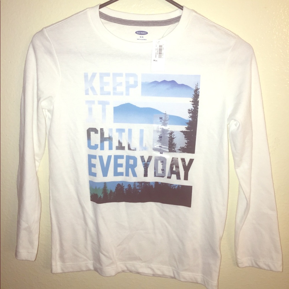 Old navy long sleeve t-shirt (Boys) sz 8